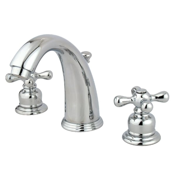 KB981AX Victorian 2-Handle 8" Widespread Bathroom Faucet, Polished Chrm
